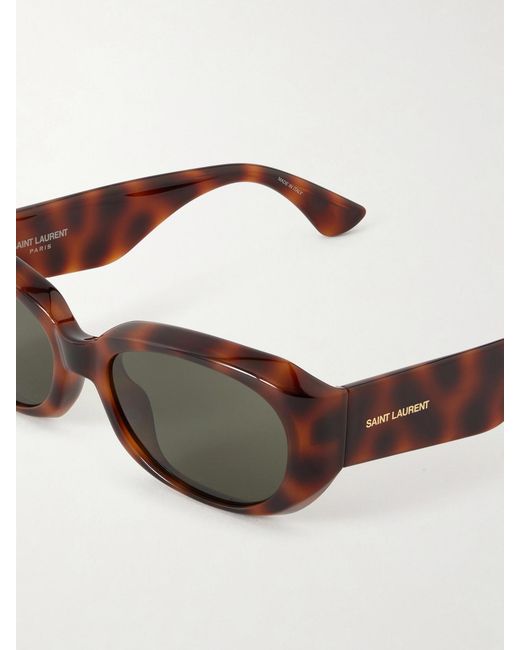 Saint Laurent Multicolor Sl 868 Squared-Frame Acetate Sunglasses