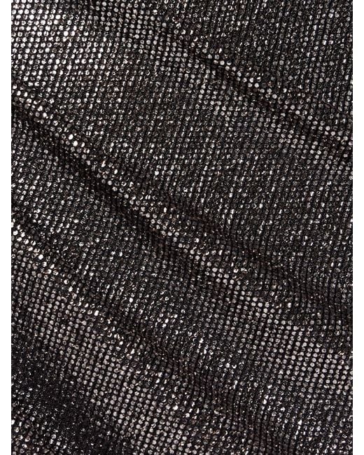 Isabel Marant Gray Dolene Ruched Stretch-Jersey Midi Skirt