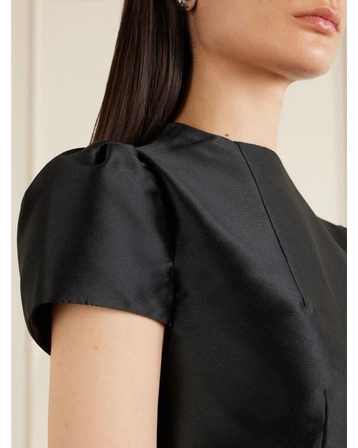 Violante Nessi Black Nilufar Crepe Mini Dress