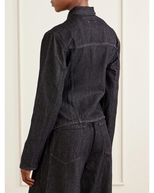 OSSOU Black Palo Denim Jacket
