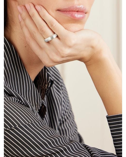 LIE STUDIO White The Amelia Ring