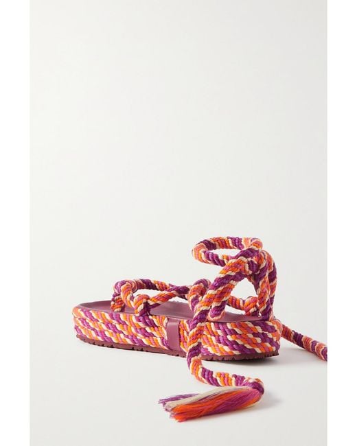 Isabel Marant Red Espadrilles