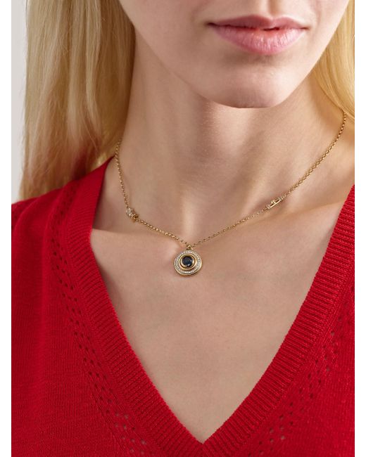 L'Atelier Nawbar Natural The Warrior Mimmette 18-Karat Diamond Necklace