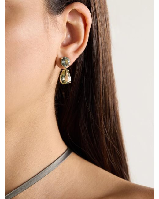 Irene Neuwirth Natural Gemmy Gem Ohrringe Aus 18 Karat Mit Turmalinen