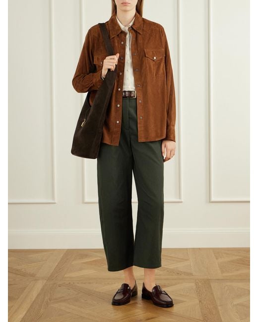 Twp Brown Suede Jacket