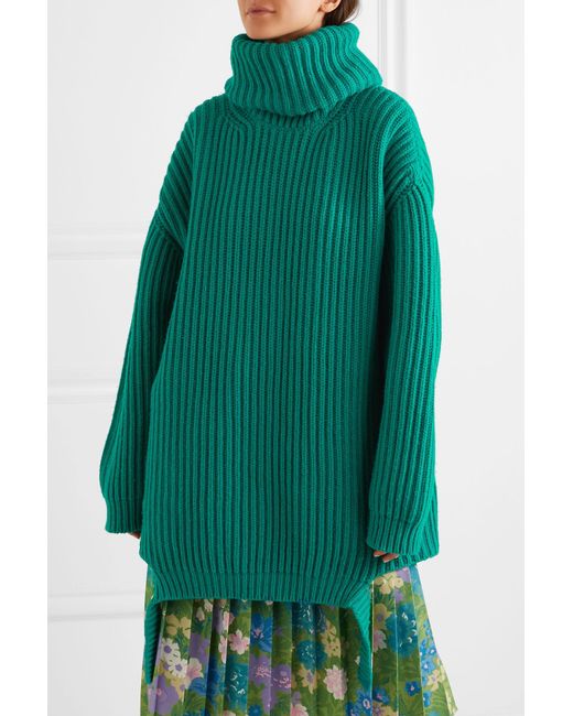 balenciaga ribbed sweater