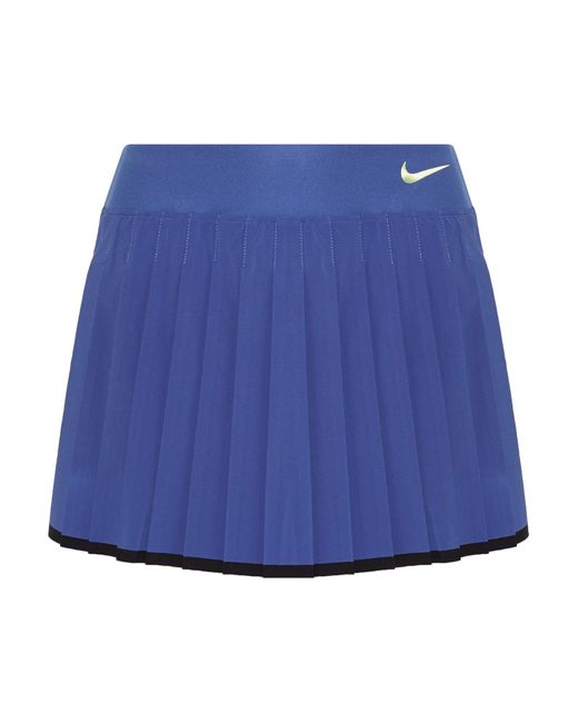 Nike Victory Tennisrock Aus Dri-fit-stretch-material Mit Falten in Blau |  Lyst DE