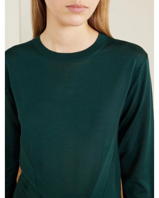 FFORME Green Mitchell Wool Sweater