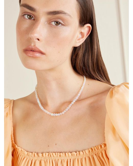 JIA JIA Natural 14-Karat Opal Necklace