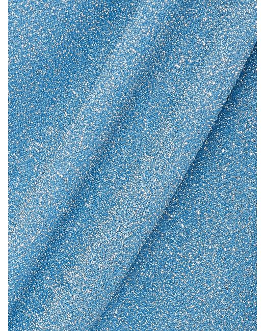 Oseree Blue Lumière Metallic Pareo