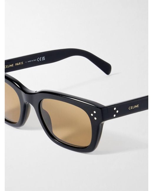 Céline Black D-Frame Acetate Sunglasses