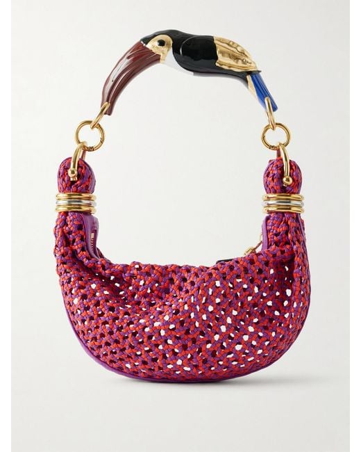 Chloé Pink Toucan Bracelet Shoulder Bag