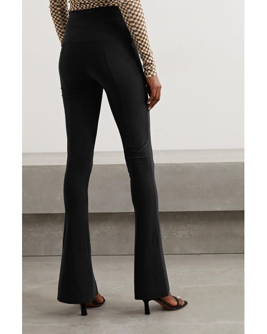 Norma Kamali Spat Stretch-jersey Flared 