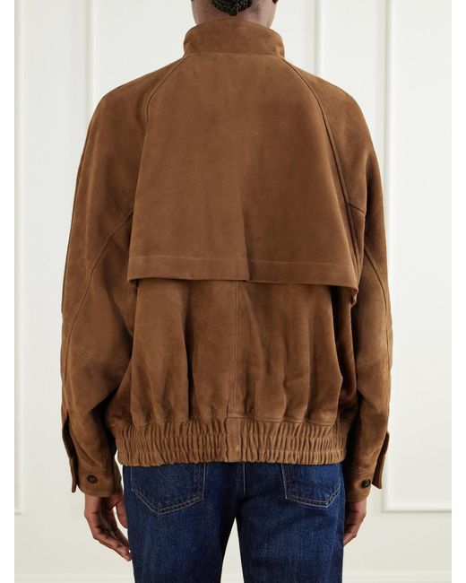 Agolde Brown Blair Suede Jacket