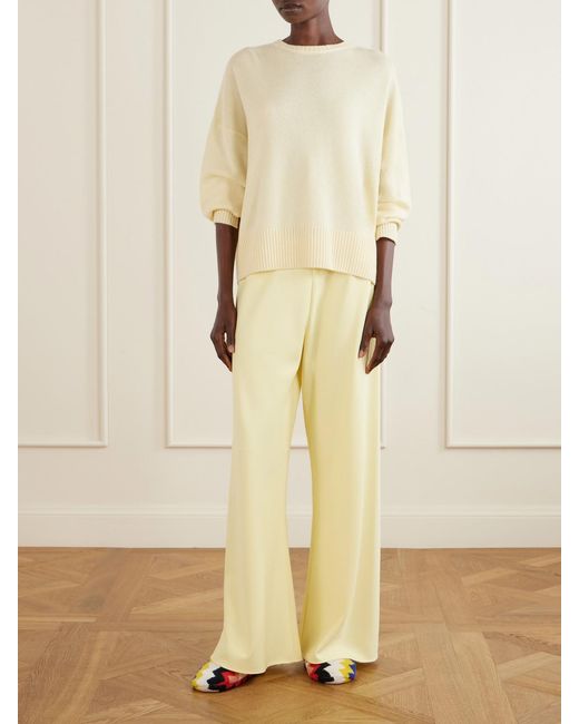 Missoni White Striped Cotton-Terry Slippers