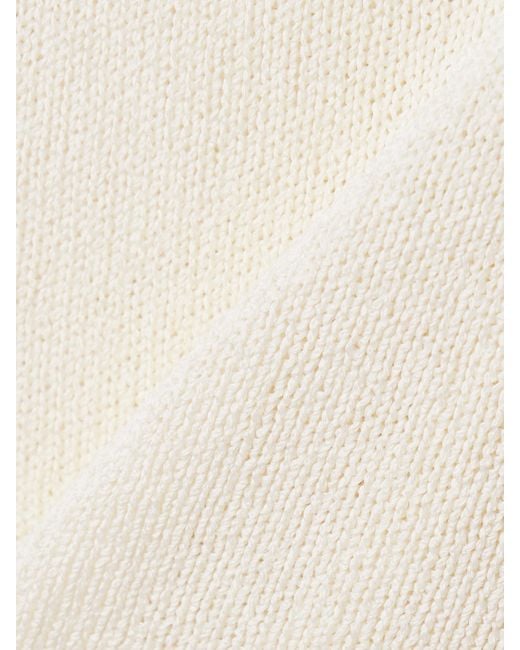 Khaite Natural Wil Cotton Tank