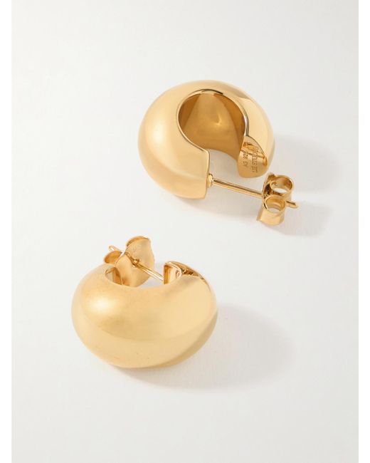 LIE STUDIO White The Simone-Plated Earrings