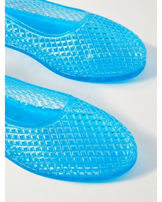 Ancient Greek Sandals Blue Iro Ballerinas Aus Pvc