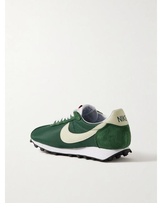 Nike Green Ld-1000 Sneakers Aus Mesh Mit Besätzen Aus Leder Und Gebürstetem Veloursleder