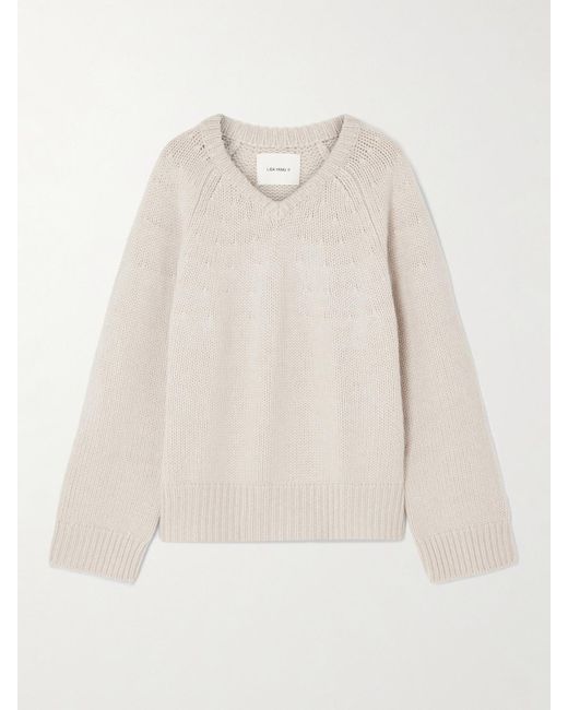 Lisa Yang Natural Oia Pullover Aus Kaschmir
