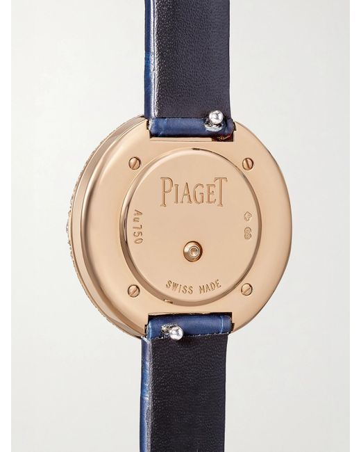 Piaget Blue Possession 18-Karat Rose Diamond Watch