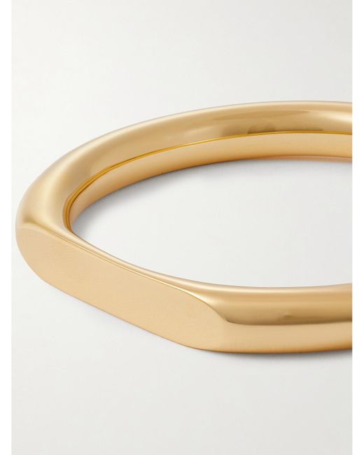 LIE STUDIO Natural The Dora Vergoldeter Armreif