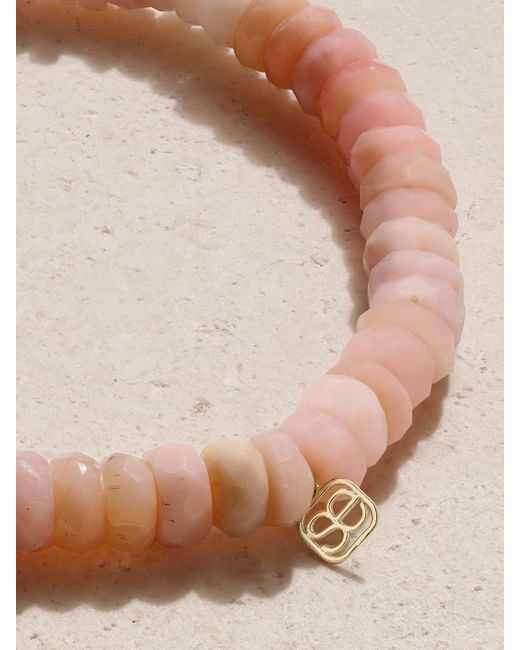Sydney Evan Natural Small Nautilus Shell 14-Karat, Opal And Diamond Bracelet