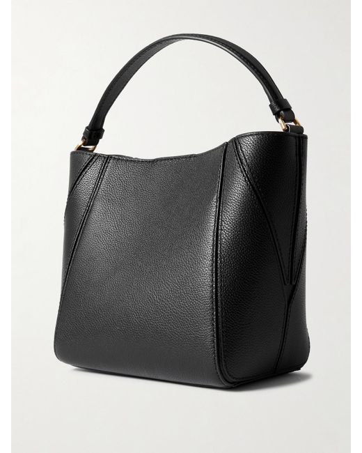 Sac Porté Épaule En Cuir Texturé Mcgraw Small Tory Burch en coloris Black