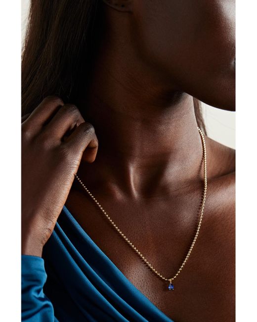 Anita Ko Natural 18-Karat Sapphire Necklace