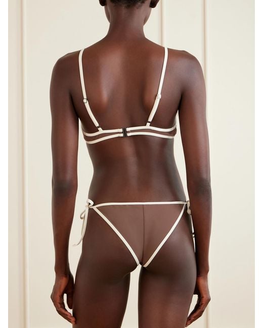 Brunello Cucinelli Natural Knotted Bikini Briefs