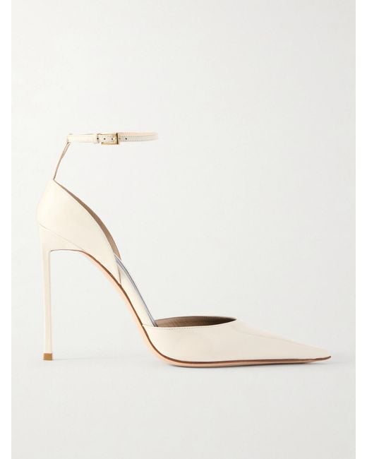 Tom Ford Natural Patent-Leather Pumps