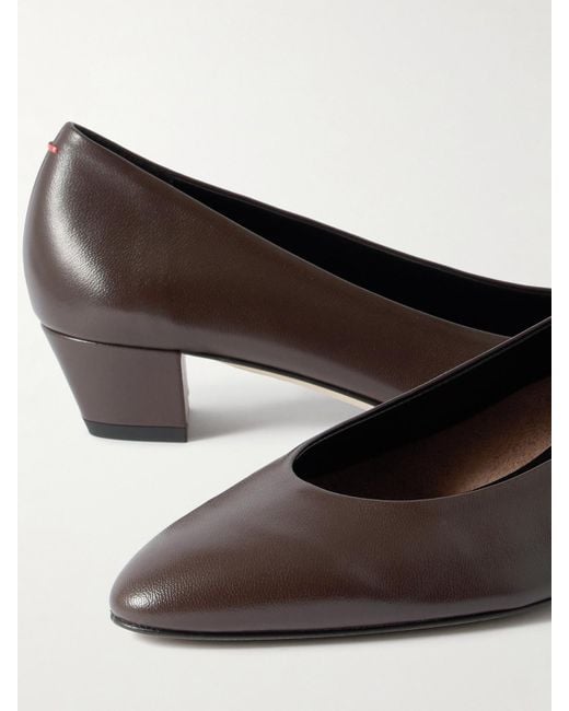 Escarpins En Cuir Helia Aeyde en coloris Brown