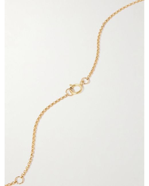 Alighieri White The Key Of The Night-Plated Necklace