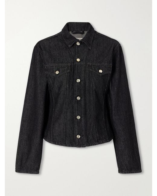 OSSOU Black Palo Denim Jacket