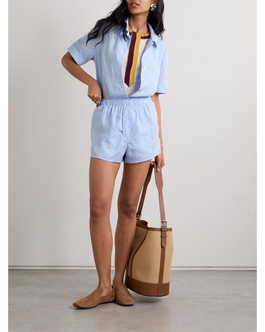 CDLP Blue Tencel️ Lyocell Pajama Shorts
