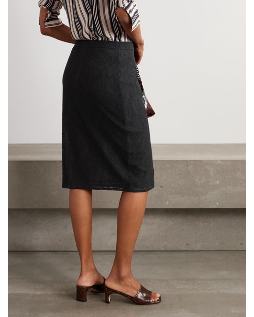Stella McCartney Black Rock Aus Stretch-Spitze