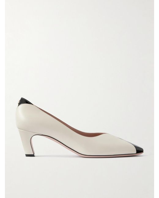 Bally Natural Samya Leather Pumps
