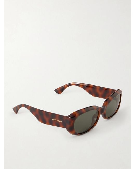 Saint Laurent Multicolor Sl 868 Squared-Frame Acetate Sunglasses