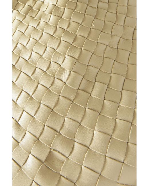 Dragon Diffusion Natural Santa Croce Big Woven Leather Tote