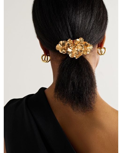 Jennifer Behr Metallic Panola Goldfarbene Haarspange