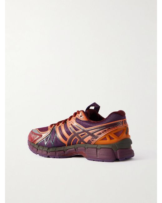 Asics Red Kiko Curation Ub10-S Gel-Kayano 20 Sneakers Aus Mesh Mit Gummibesätzen