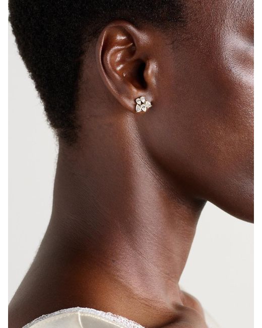 Anita Ko Natural Clara 18-Karat Diamond Earrings