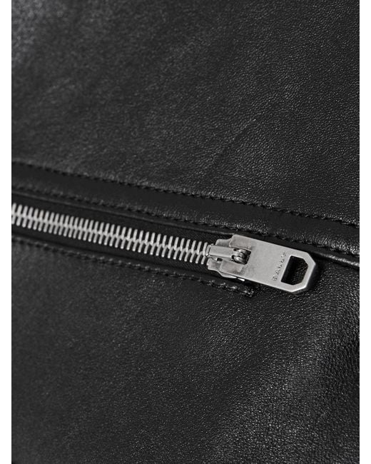 Bally Black Weste Aus Leder