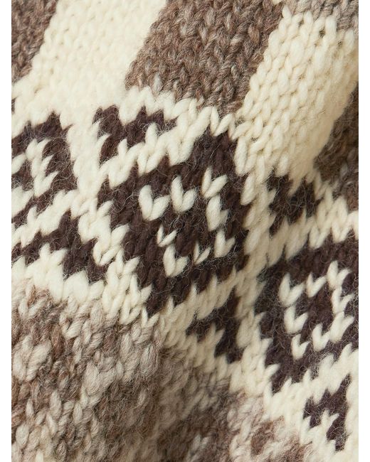 Polo Ralph Lauren Natural Fair Isle Wool Sweater