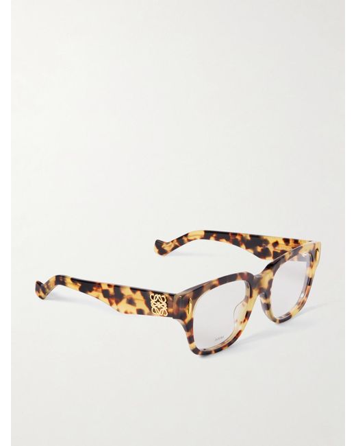 Loewe Natural Anagram Square-Frame Acetate Optical Glasses