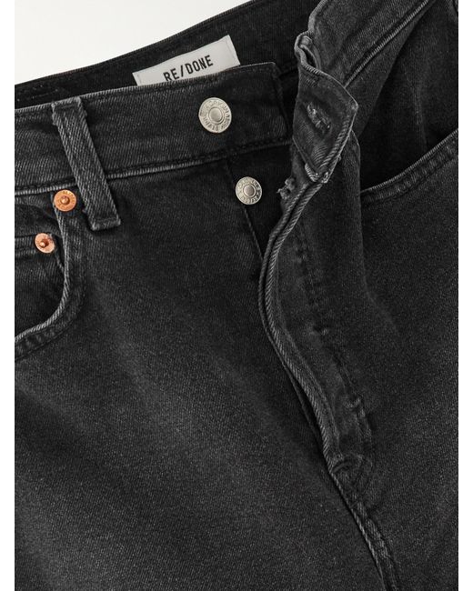 Re/done Blue The Marielou High-Rise Wide-Leg Jeans