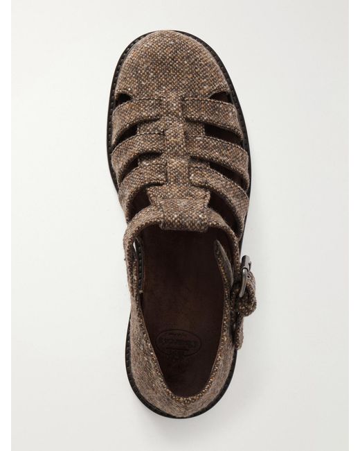Church's Brown Kelsey Winter Wool Sandals