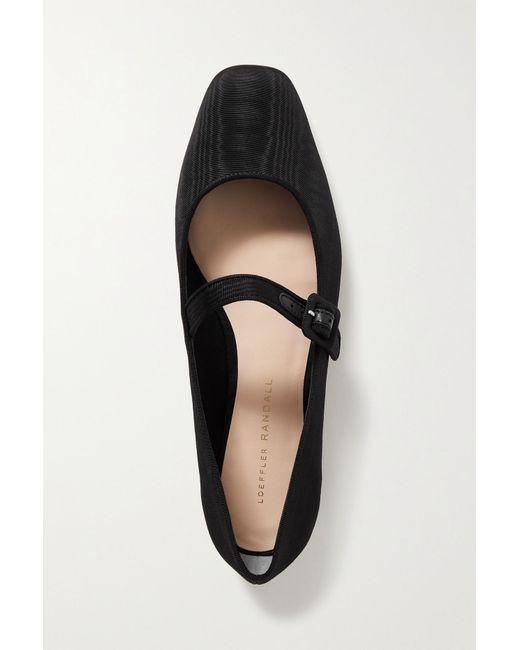 Loeffler Randall Ginger Moir Mary Jane Ballet Flats in White