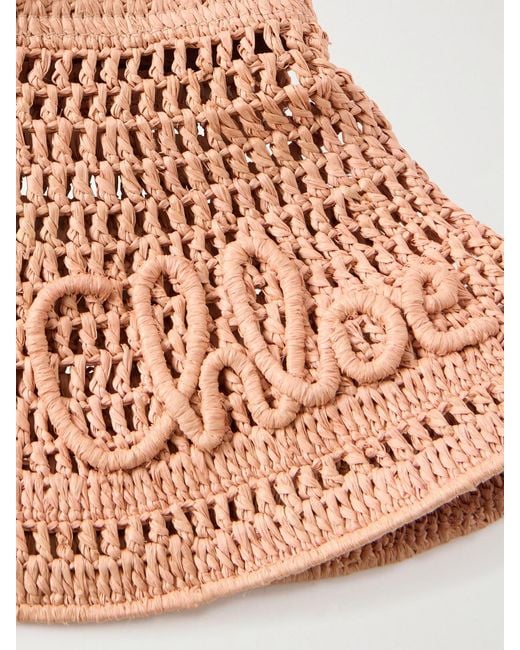 Chloé Natural Raffia Hat