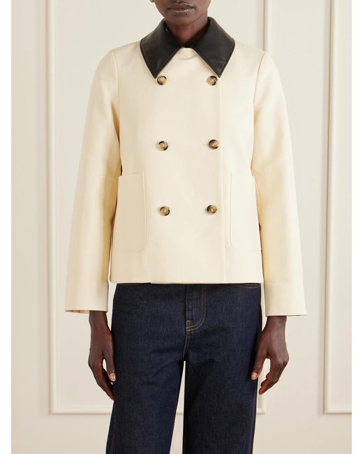 Altuzarra Natural Harburg Cotton Jacket